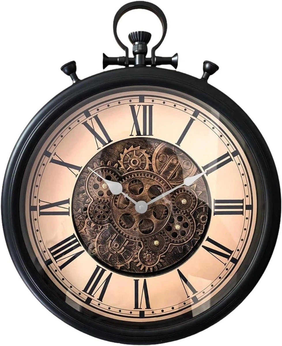Steampunk Gear Wall Clock - photo 2