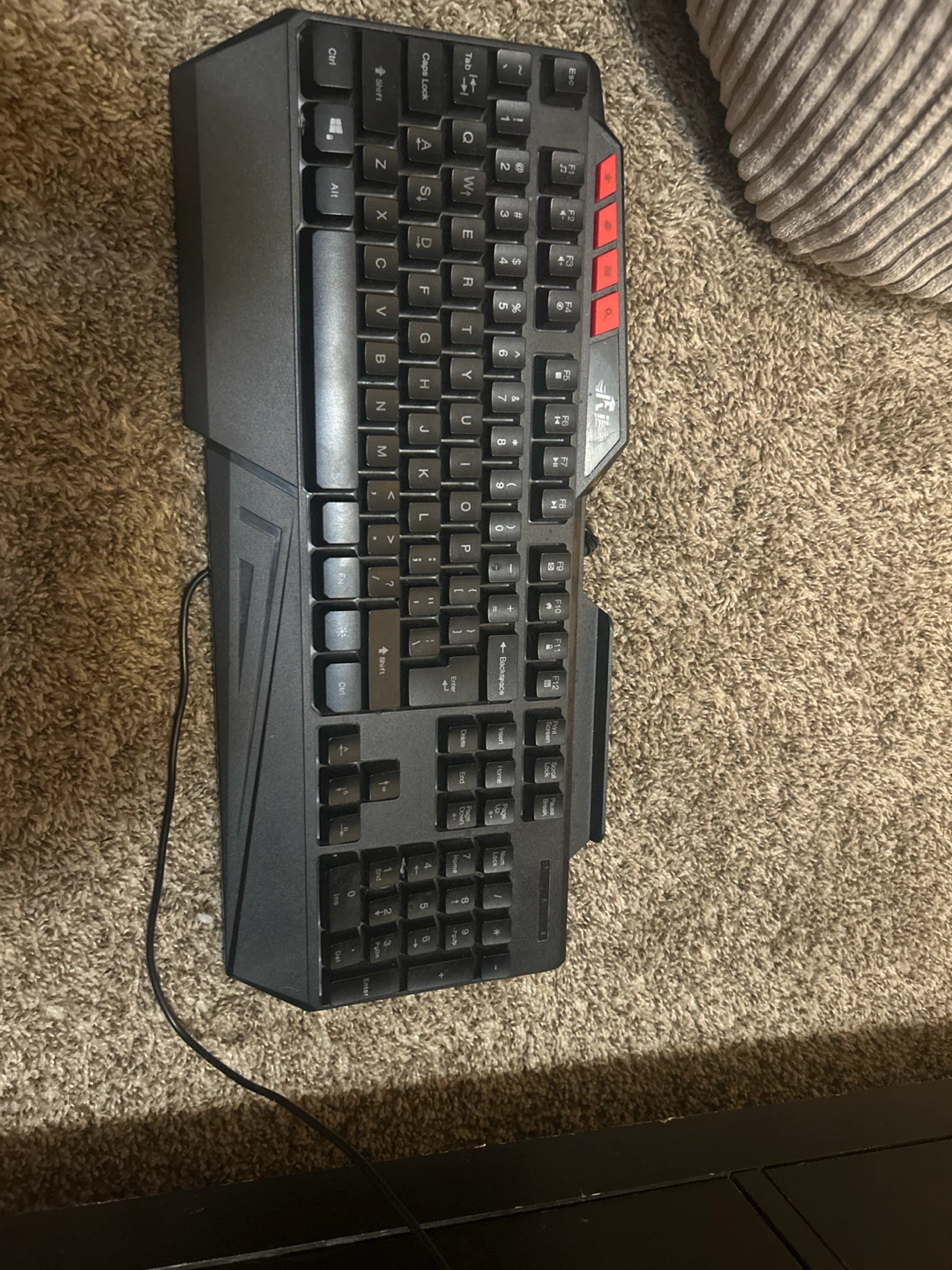 Black Gaming Keyboard