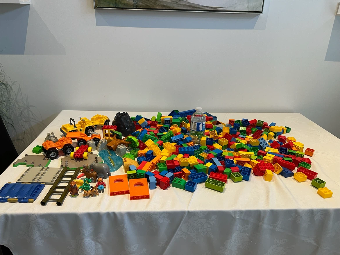Large Lot of Assorted Building Blocks - photo 4