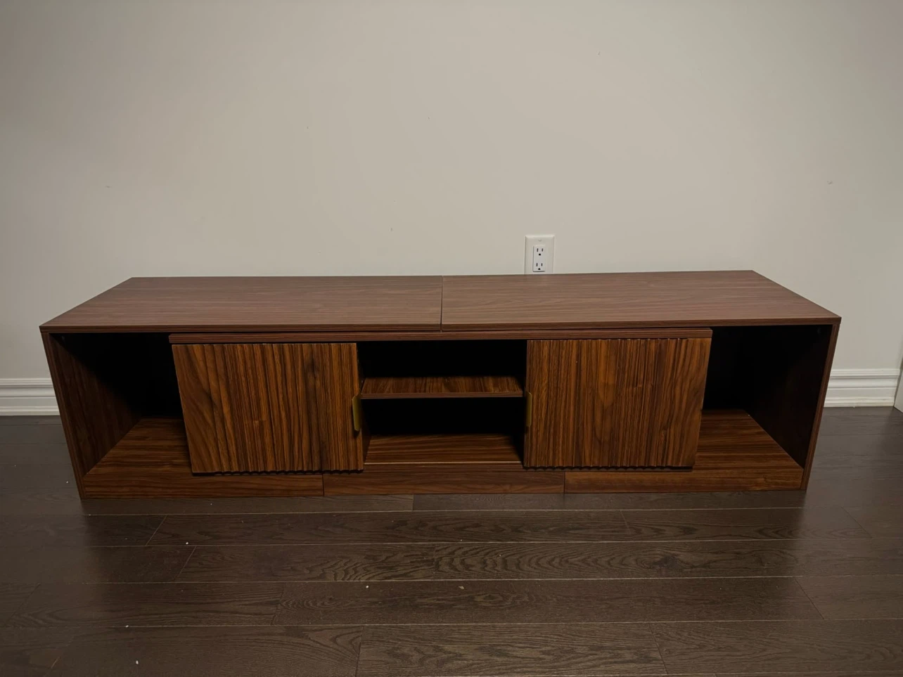Mid-Century Modern Media Console