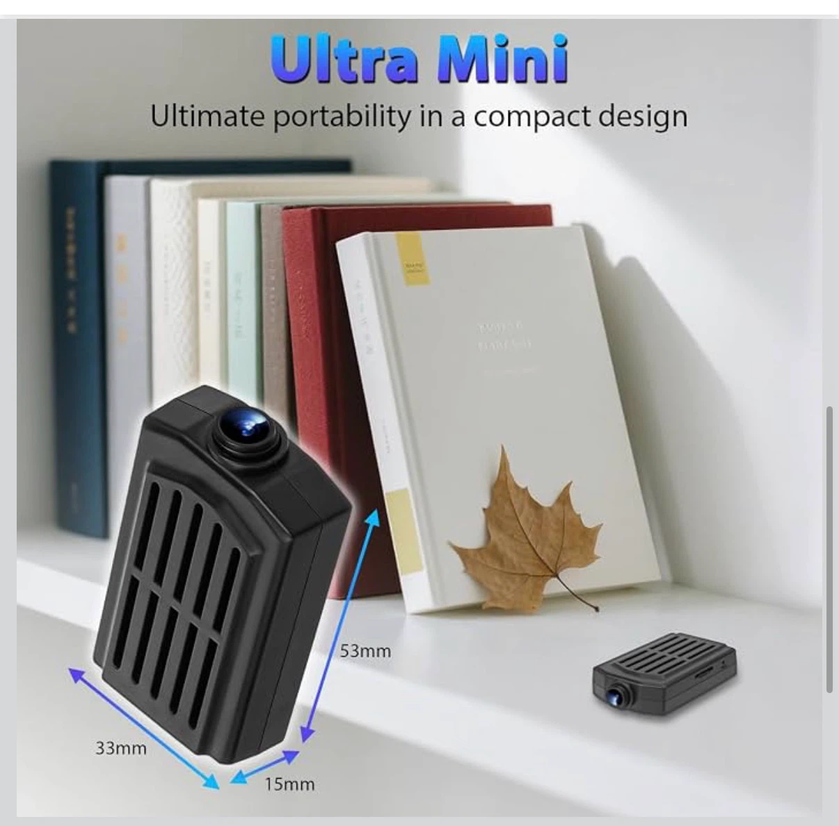1080P HD Mini Camera with Motion Detection - photo 3