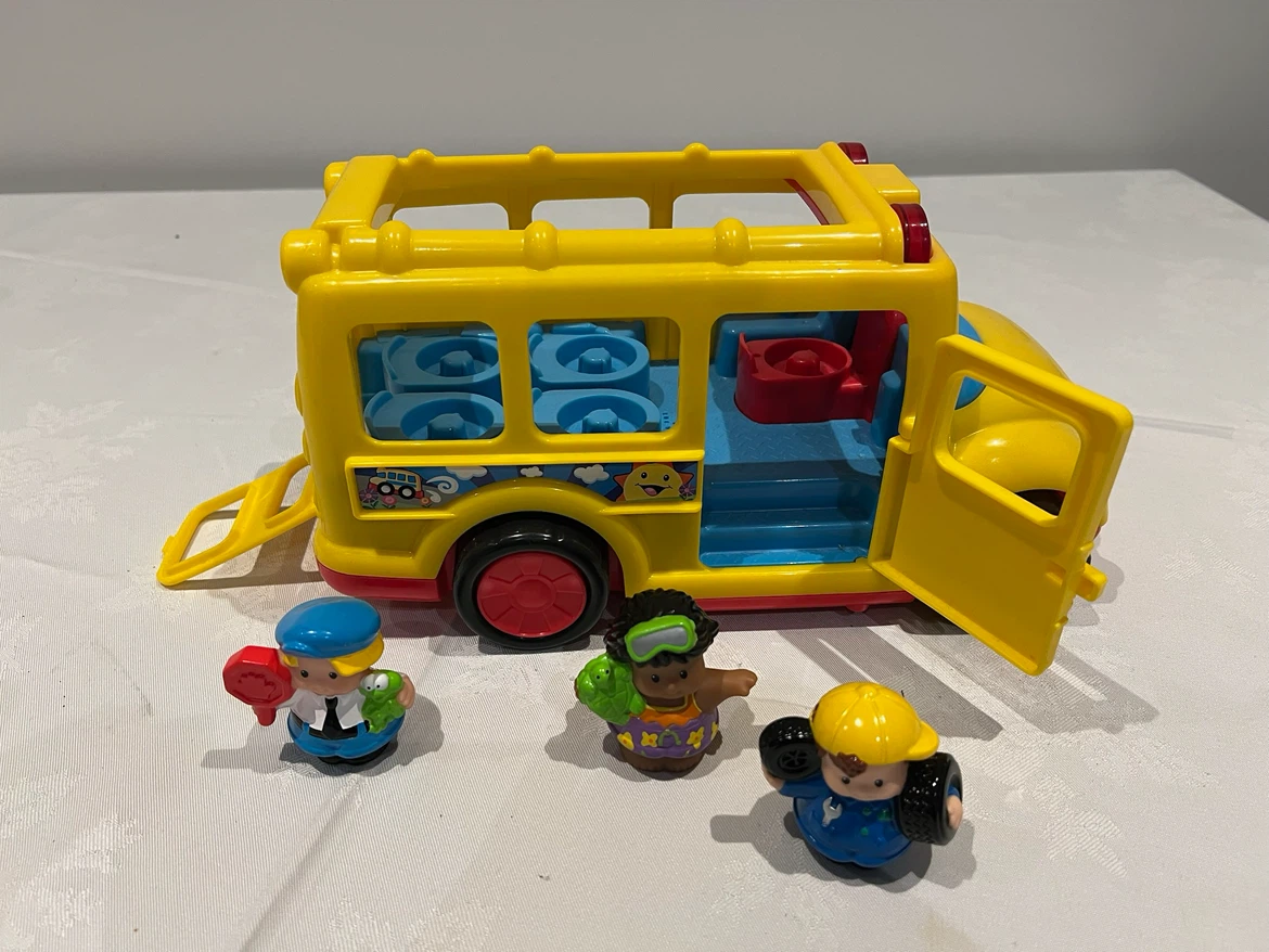 Fisher-Price Little People School Bus with Figures - photo 2