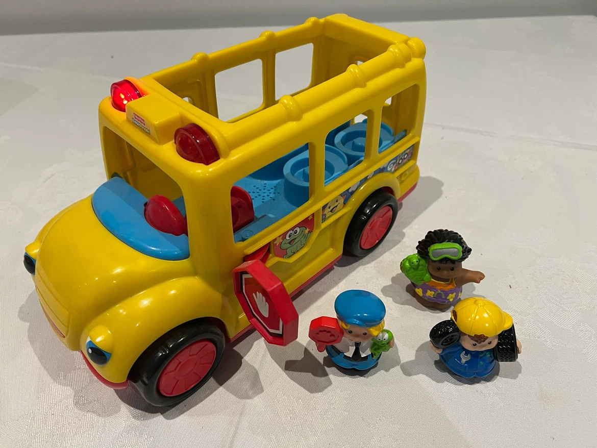 Fisher-Price Little People School Bus with Figures - photo 3