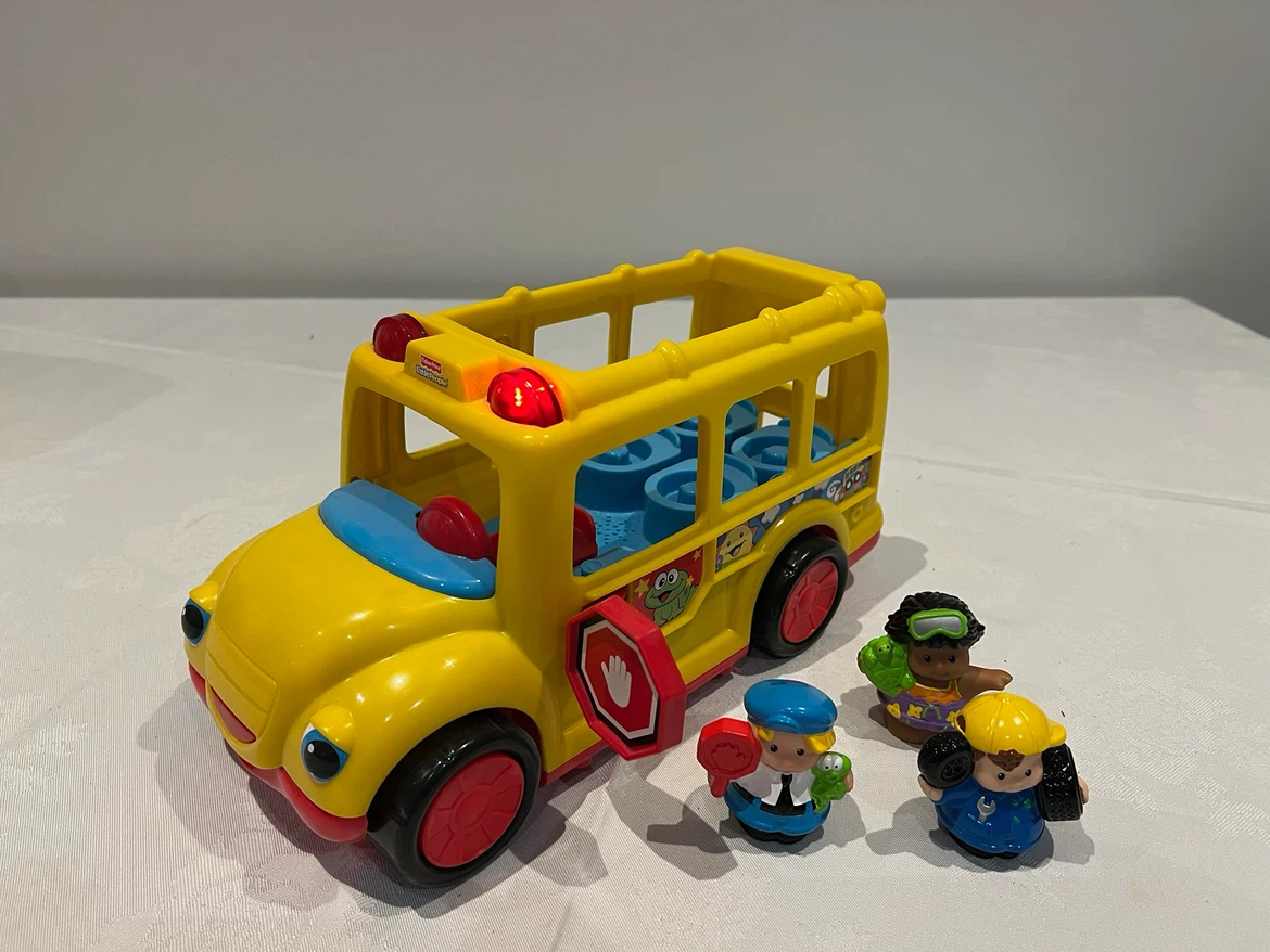 Fisher-Price Little People School Bus with Figures - photo 5
