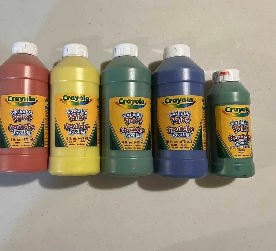 Crayola Washable Gouache Paint Bottles