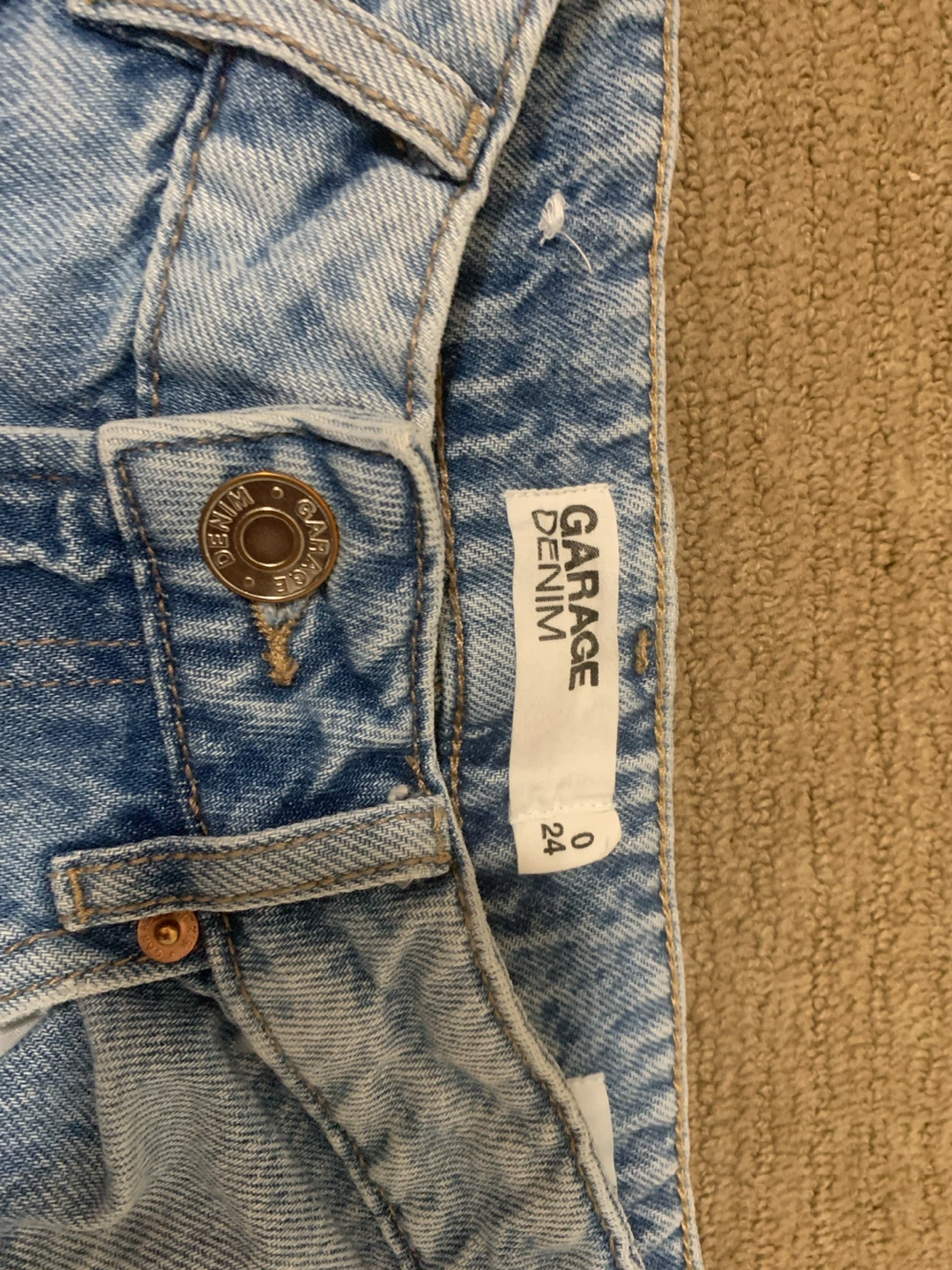Garage Denim Wide Leg Jeans - photo 2