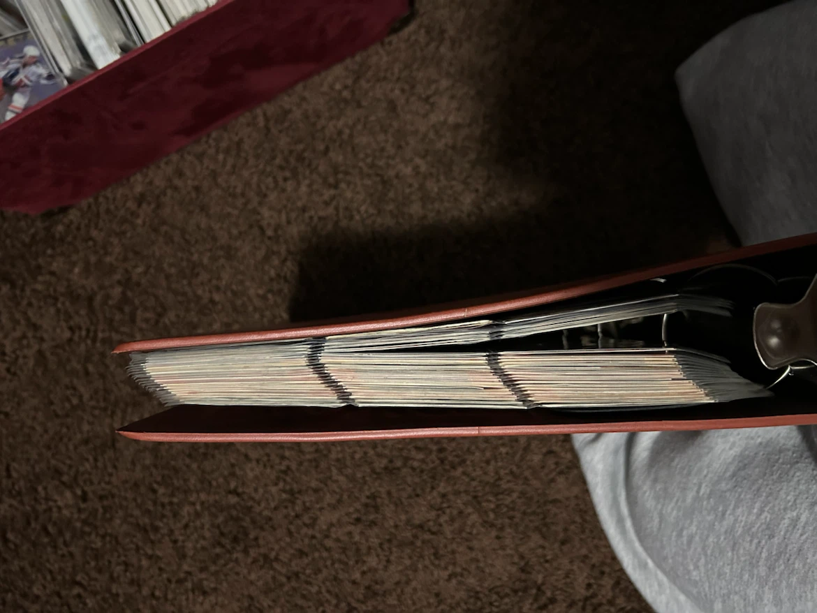 Collection of Hockey Cards in Binder - photo 3