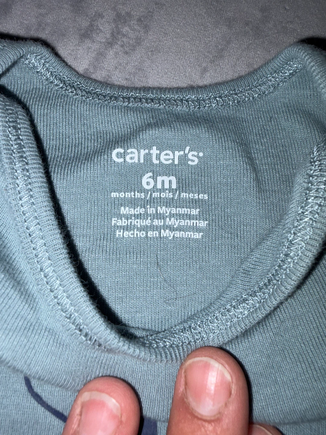 Lot Carter's 6 mois Bodysuits 4x - photo 4
