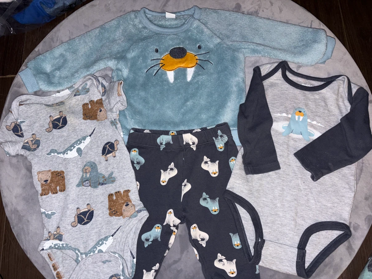 Ensemble de 3 morceaux pour bébé Pekkle