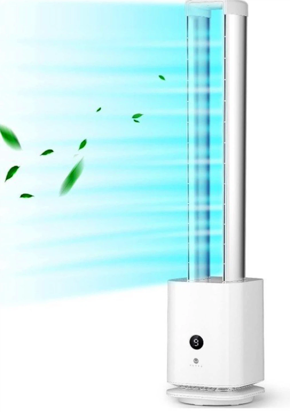 ULTTY Bladeless Oscillating Tower Floor Fan and Air Purifier - photo 3