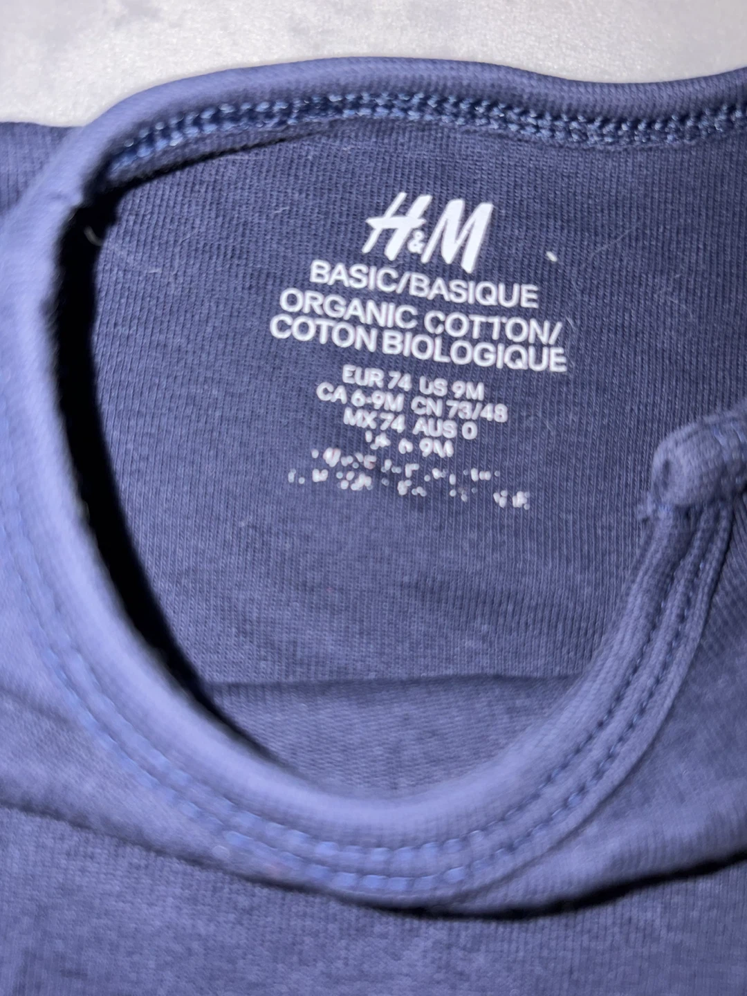 H&M BASIC/BASIQUE Chandail bio 9 mois - photo 2