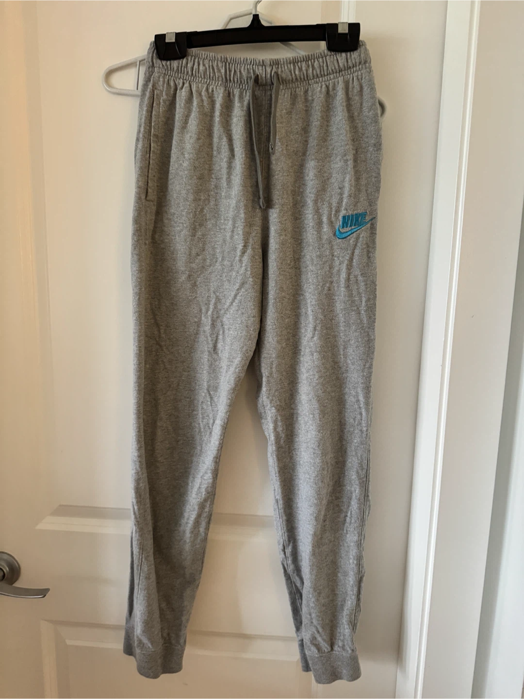 Nike Grey Sweatpants and Purple Capris - photo 2