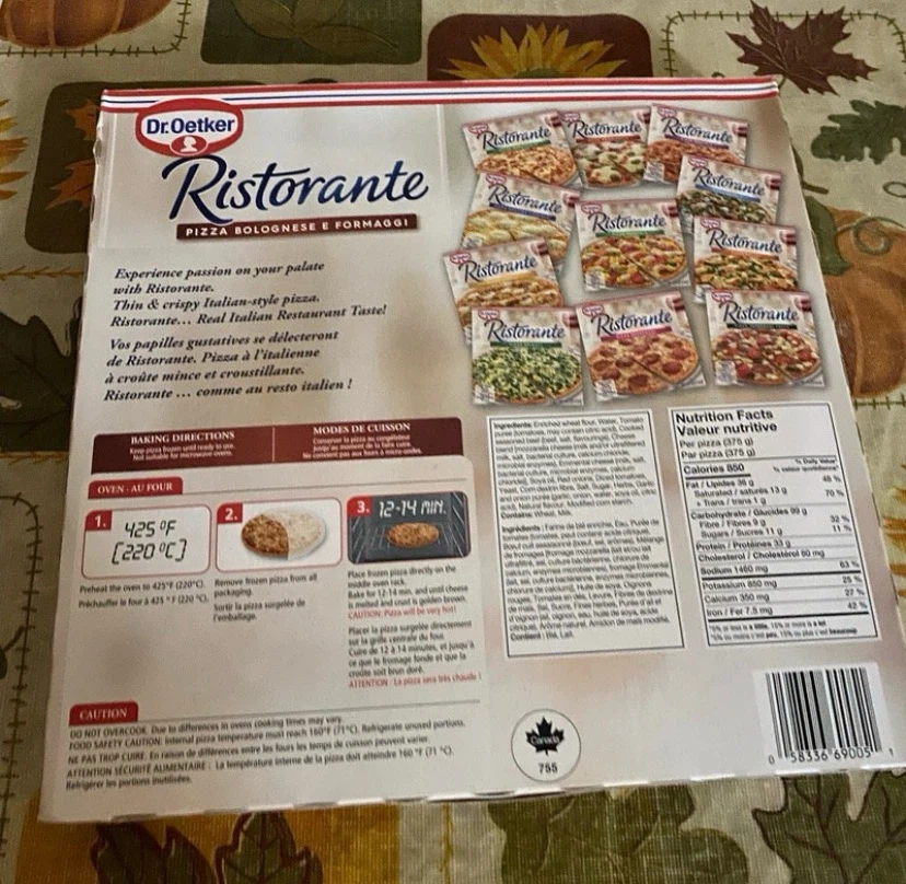 Dr. Oetker Ristorante Pizza Bolognese e Formaggi - photo 4