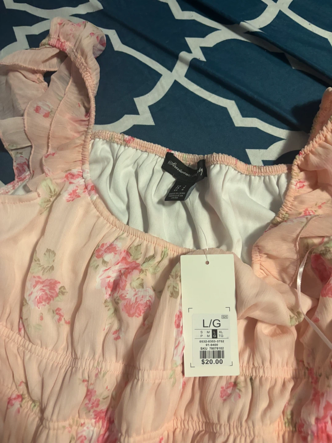 Floral Tiered Mini Dress - photo 2