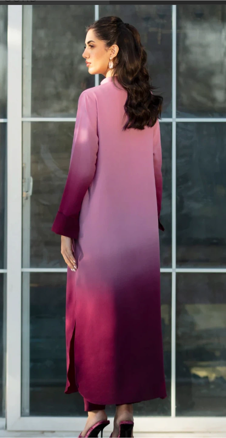 Women's Ombre Tunic and Pants Set - photo 4