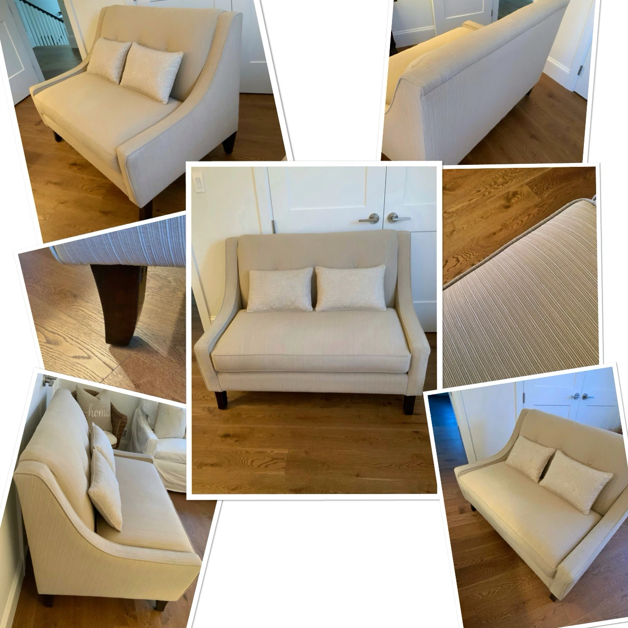 ⭐️Beautiful Custom Casalife Loveseat And Cushions⭐️