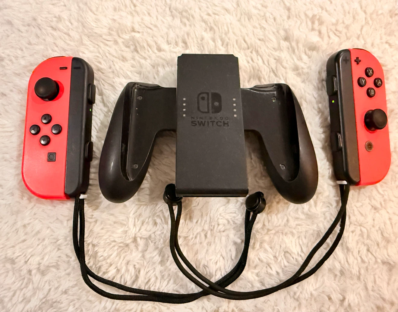 Nintendo Switch Console with Red Joy-Cons - photo 2
