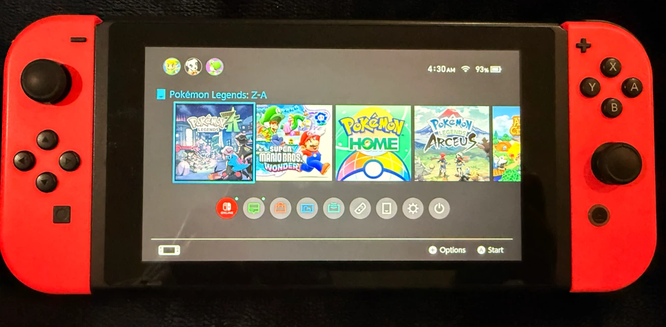 Nintendo Switch Console with Red Joy-Cons - photo 5
