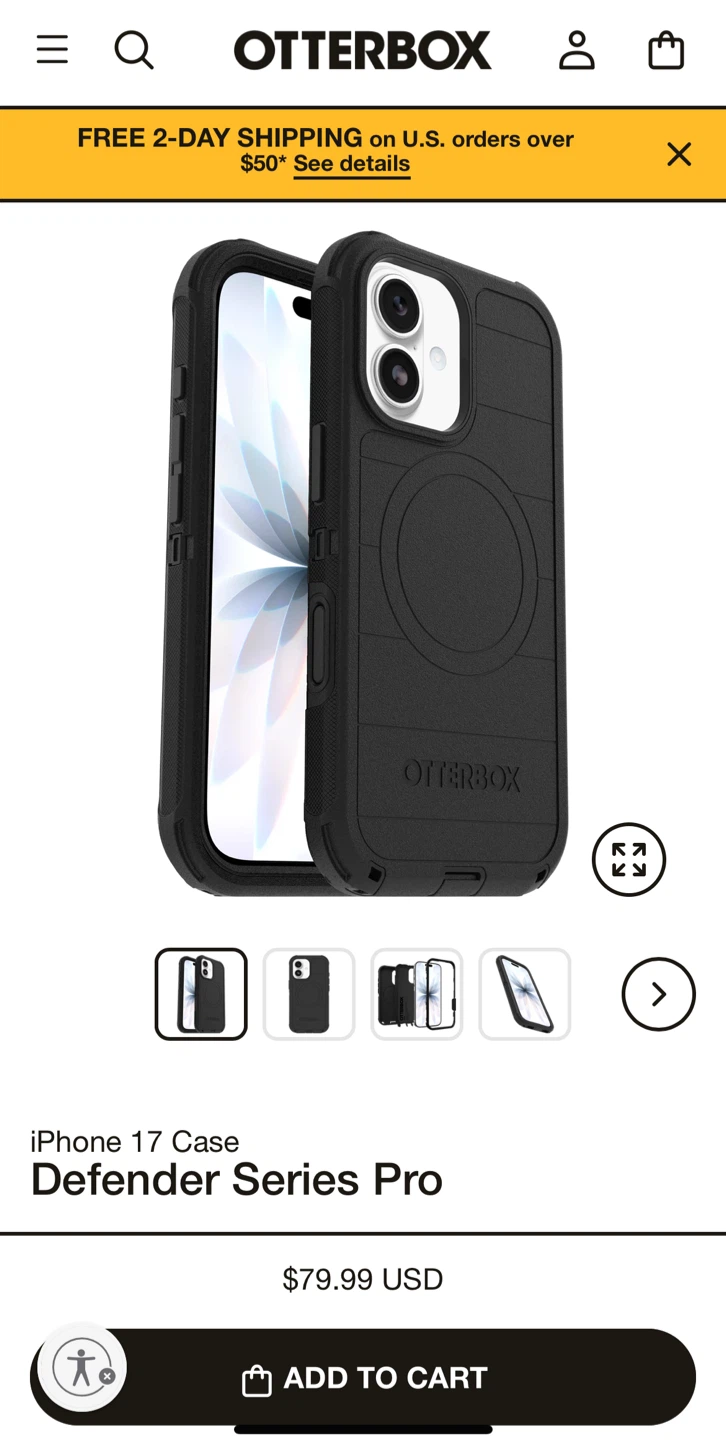 OtterBox Defender iPhone 17 Case