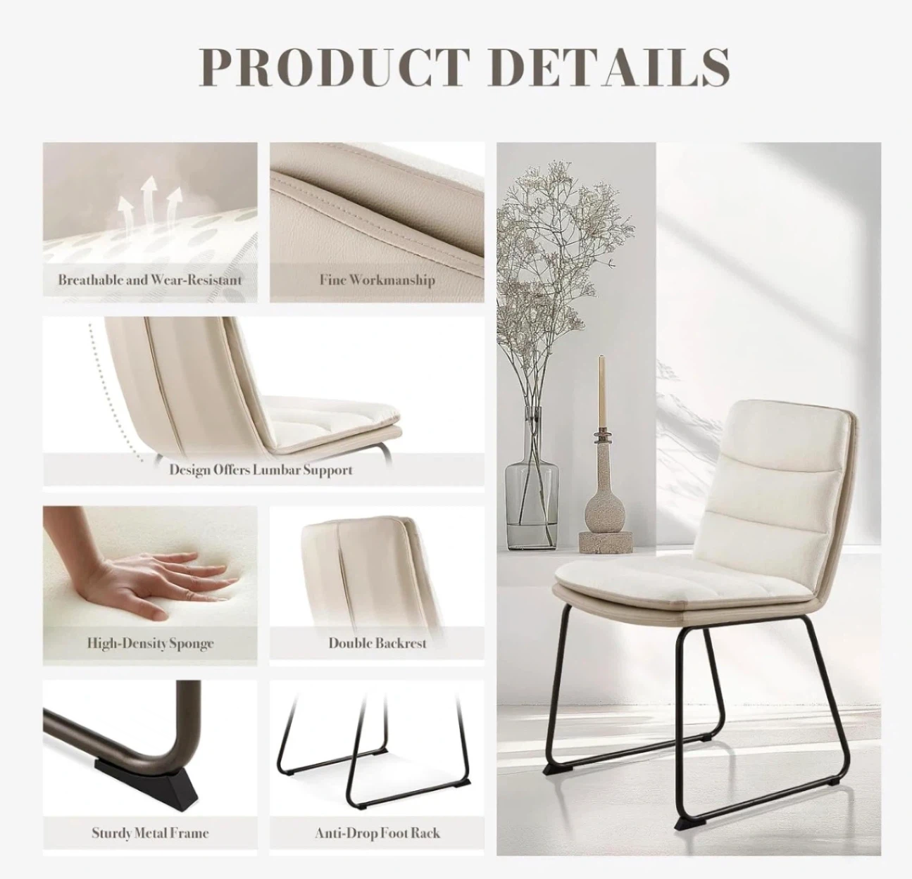 6 Dining Chairs - photo 3