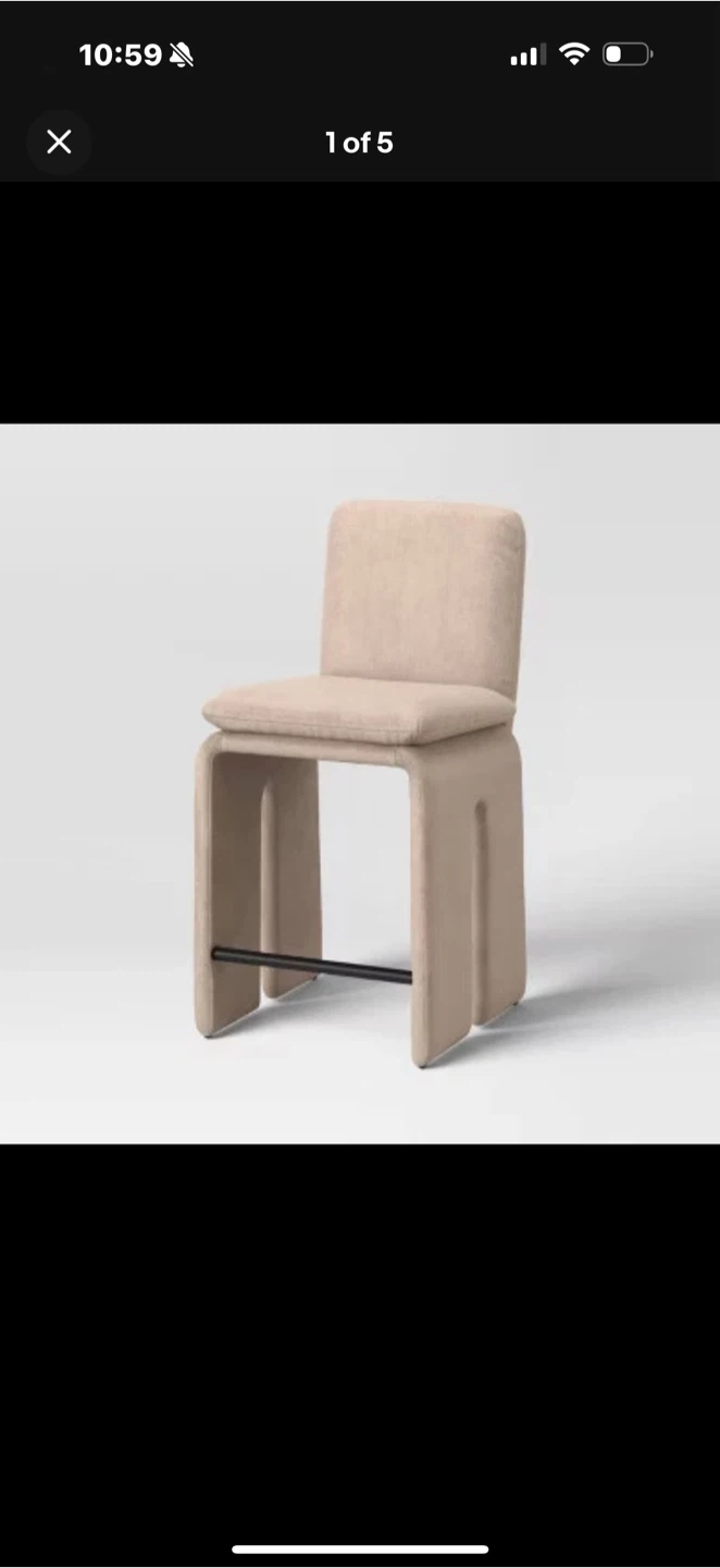 Upholstered Counter Stool
