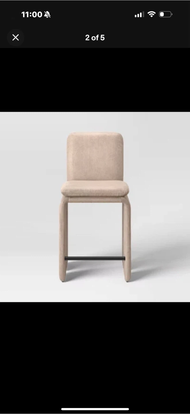 Upholstered Counter Stool - photo 2