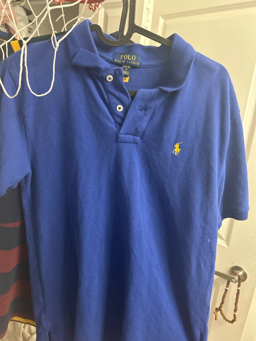 Polo Ralph Lauren Blue Polo Shirt - Boys L (14–16)