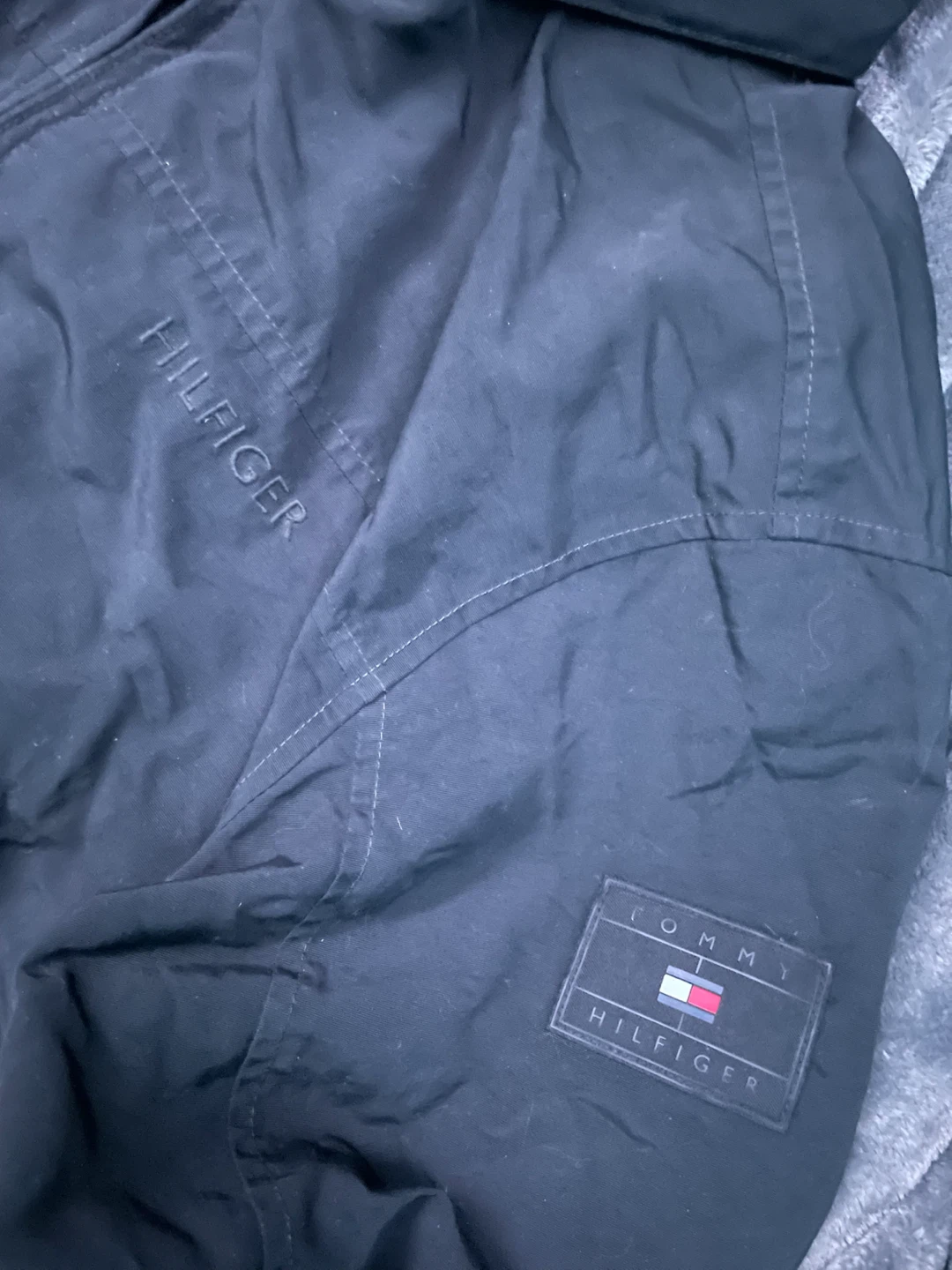 Tommy Hilfiger Black Jacket with Hood - photo 2