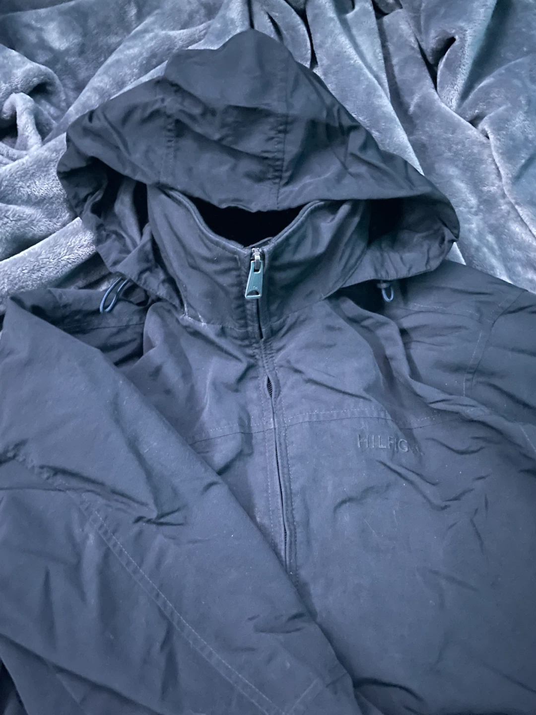 Tommy Hilfiger Black Jacket with Hood - photo 4