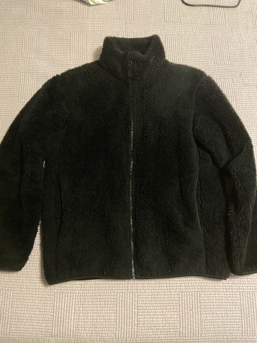 UNIQLO Fluffy Yarn Fleece Full-Zip Jacket - Size S/P