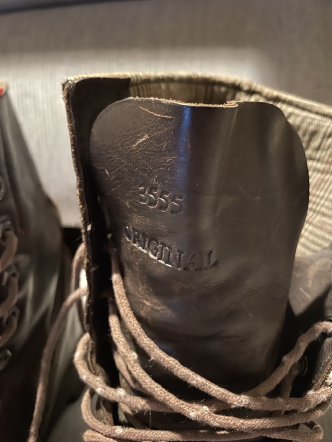 Kodiak Brown Leather Lace-Up Boots - photo 3