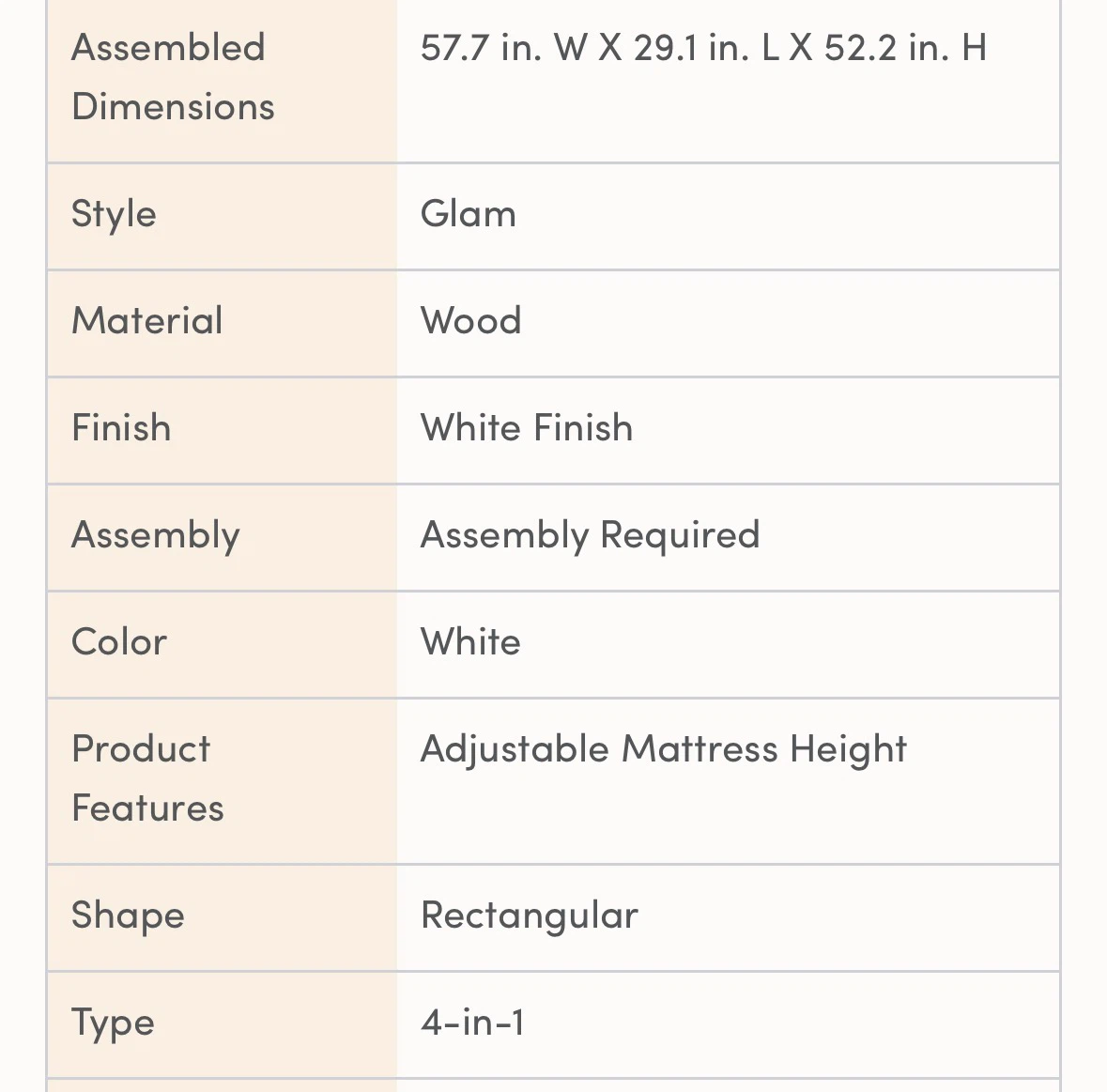 Storkcraft White 4-in-1 Convertible Crib - photo 4