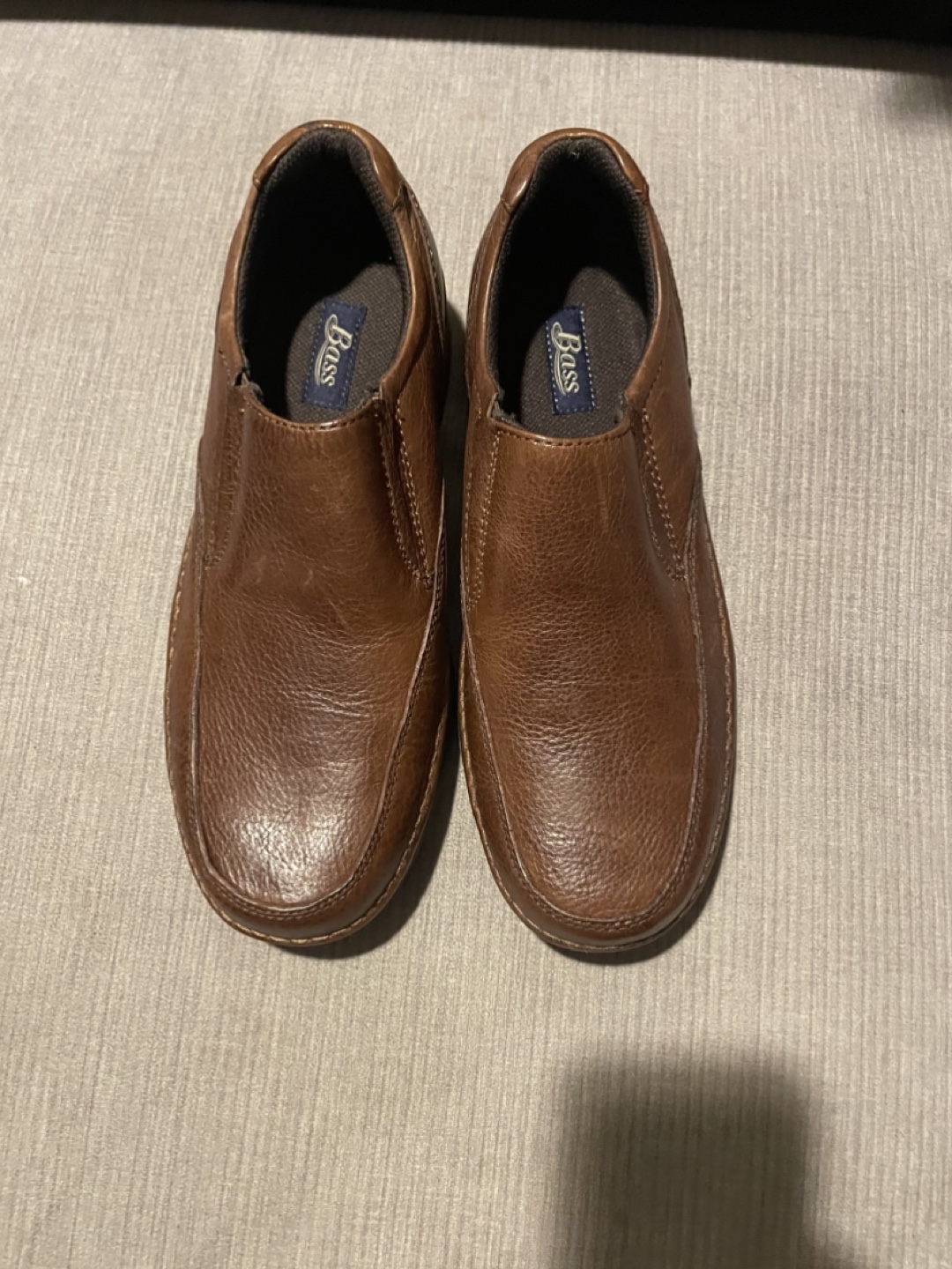 G.H. Bass Brown Leather Slip-On Loafers - photo 3