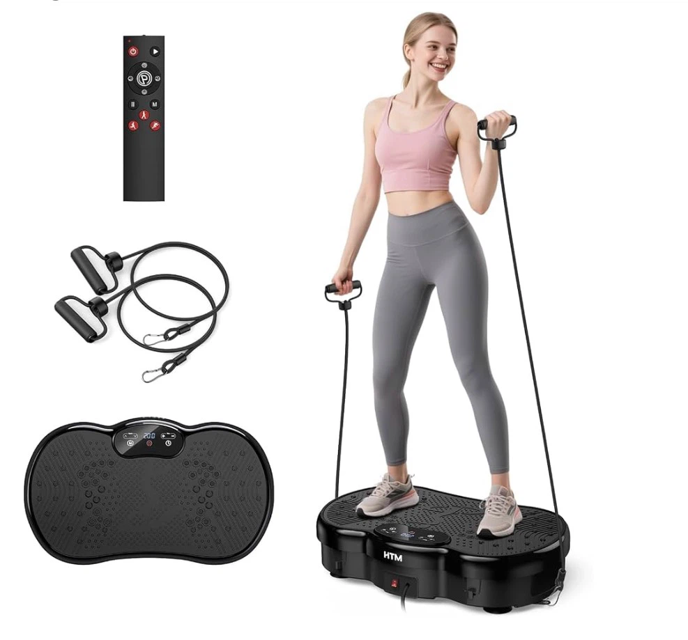 HTM Vibration Plate Machine with Resistance Bands - photo 3