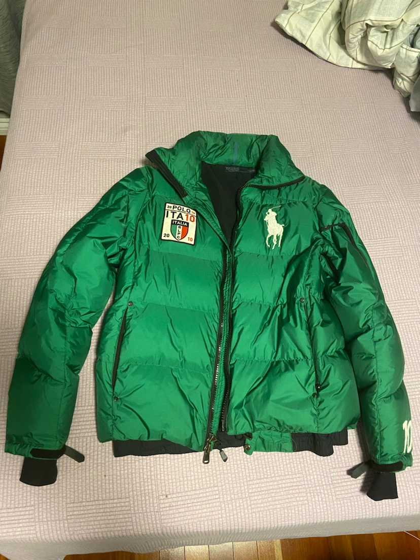 Polo Ralph Lauren Italy Big Pony Tyrol Down Puffer Jacket