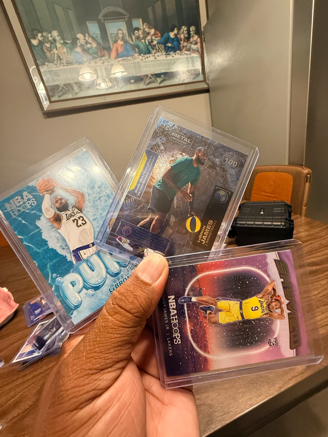 LEBRON & Bronny James Jr. Skyview Card