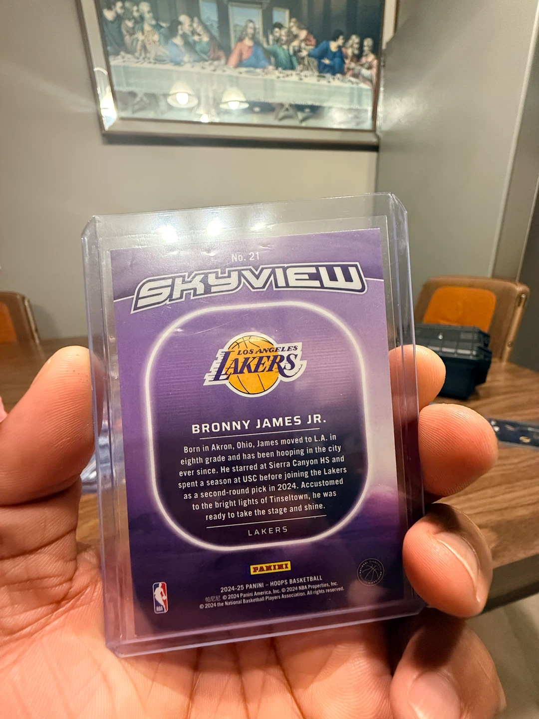 LEBRON & Bronny James Jr. Skyview Card - photo 3