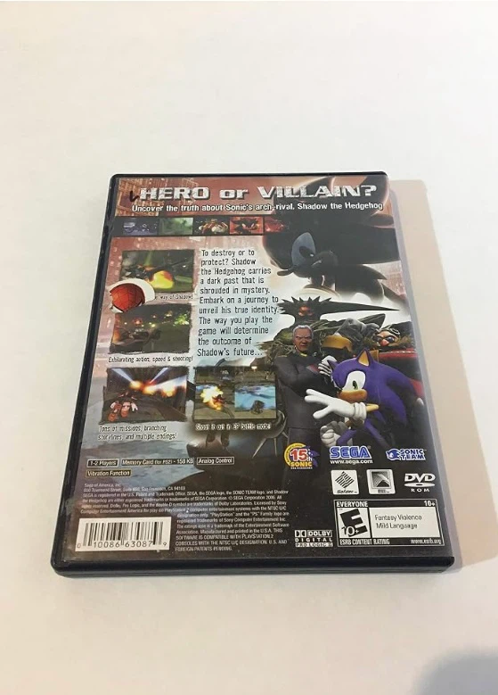 Shadow the Hedgehog PlayStation 2 Game - photo 2