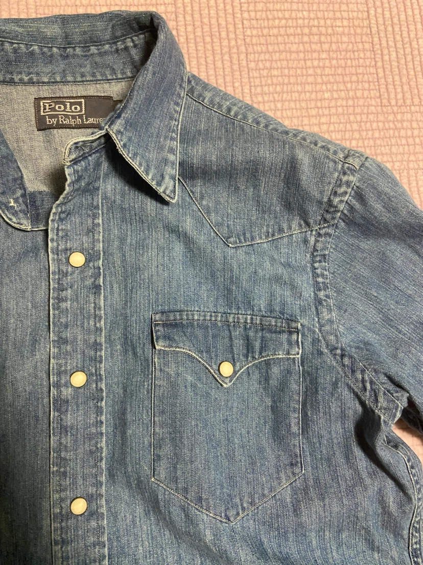 Polo Ralph Lauren Denim Western Shirt - photo 3