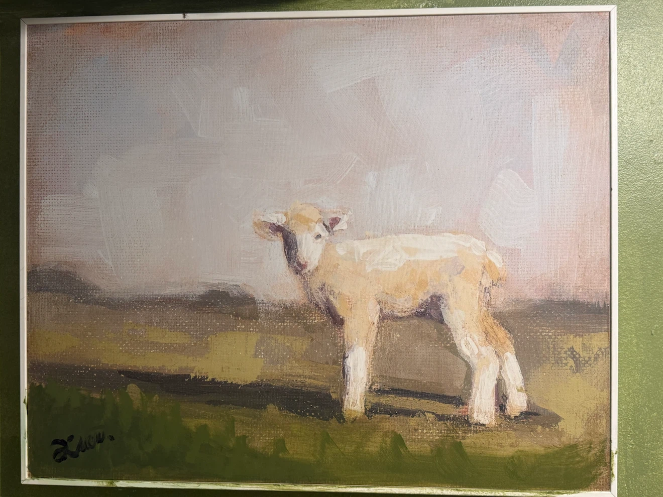 Lamb Painting