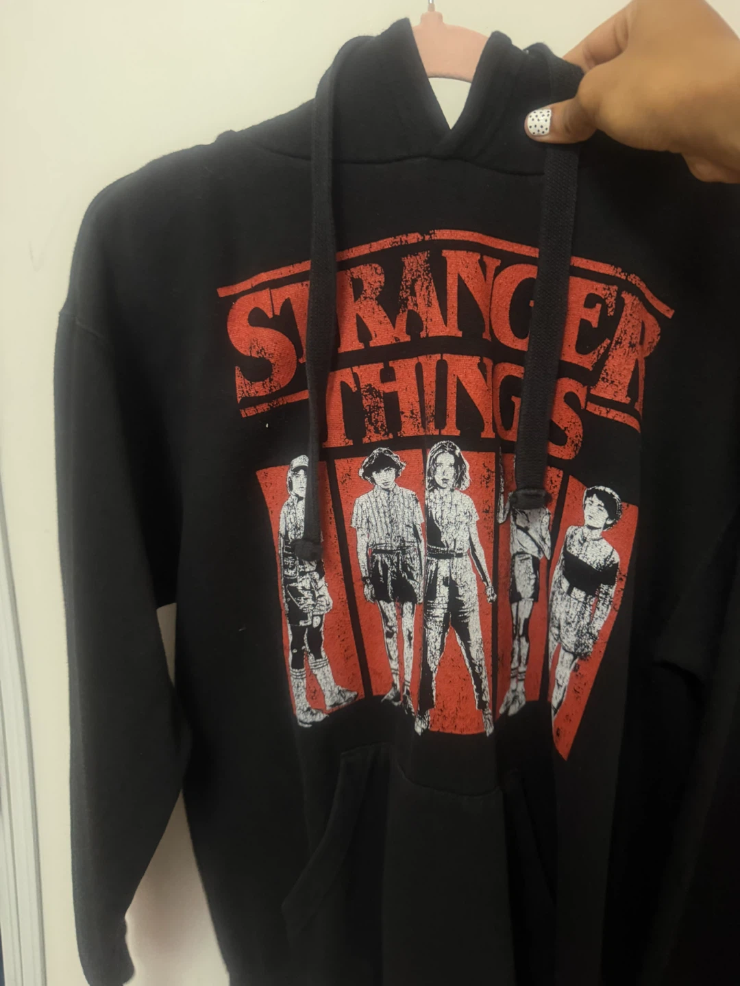 Black Stranger Things Hoodie