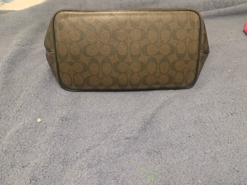 Coach Monogram Satchel Handbag