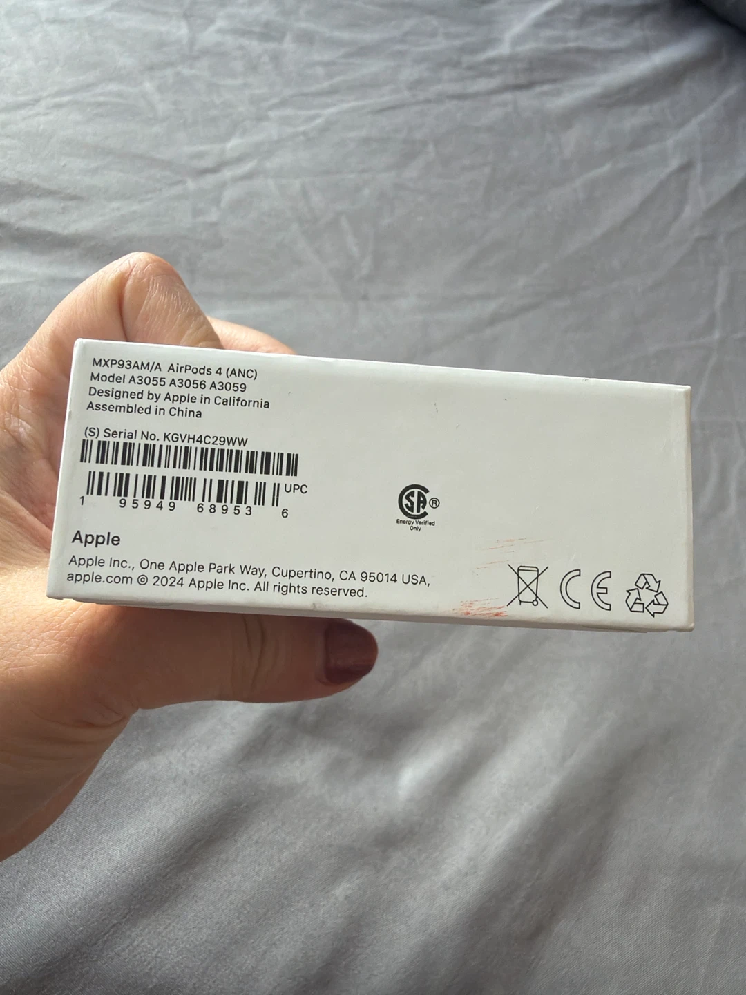 Sealed Apple AirPods 4 with Active Noise Cancellation - photo 3