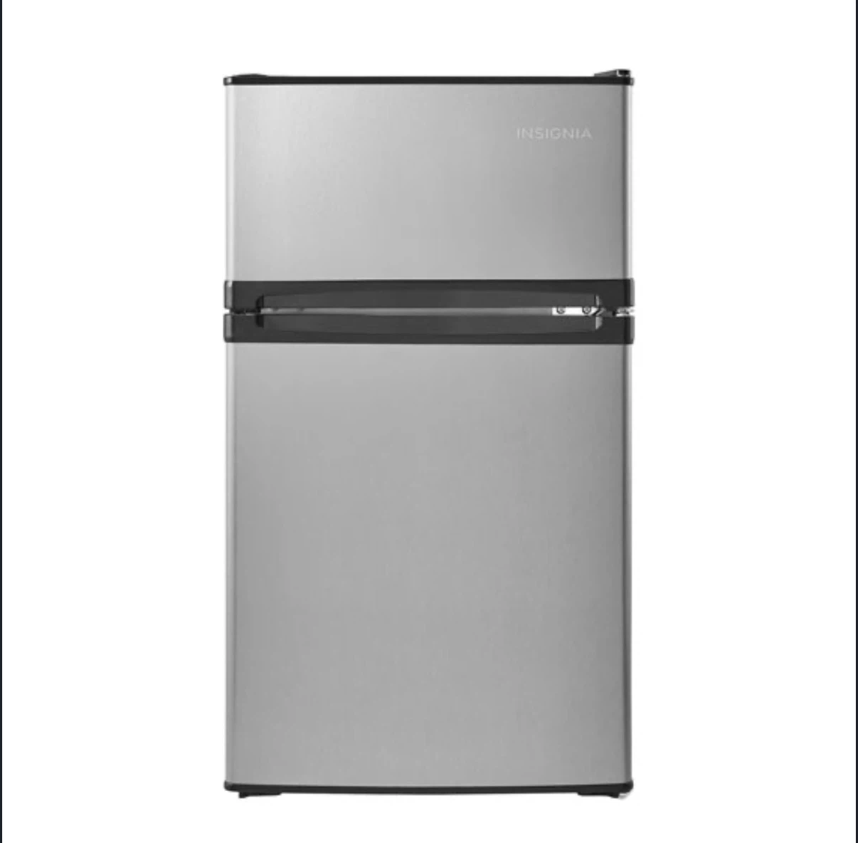 Insignia 3.1 Cu. Ft. Mini Fridge with Freezer – Like New