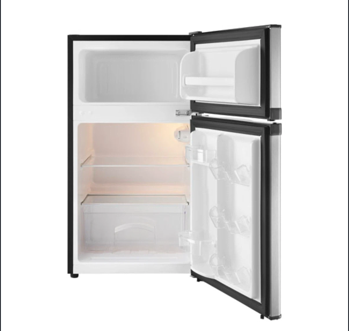 Insignia 3.1 Cu. Ft. Mini Fridge with Freezer – Like New - photo 2