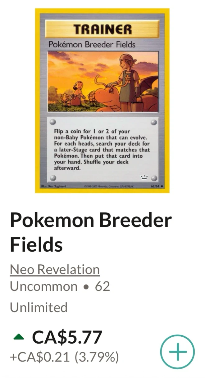 Assorted Pokémon Cards • Neo Revelation Set *** - photo 3