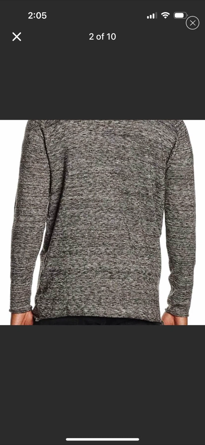 Antony Morato Men’s Wool-Blend Cardigan New - photo 2