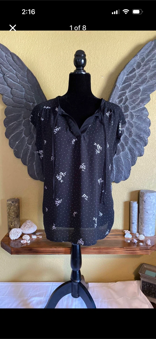 Reitmans The Relaxed Oversized Floral Shirt Top