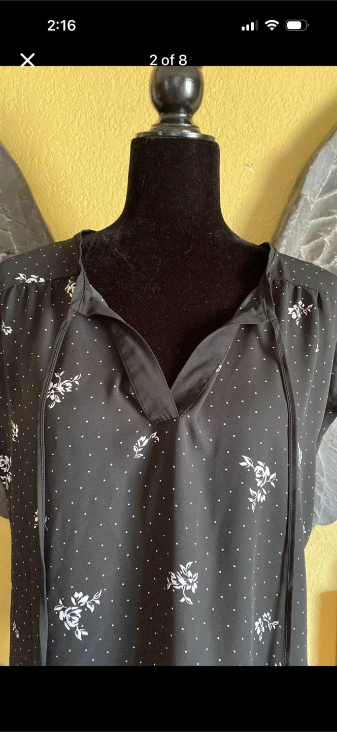 Reitmans The Relaxed Oversized Floral Shirt Top - photo 2