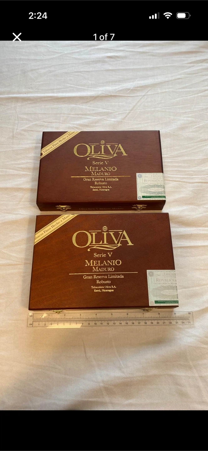 Wooden Cigar Box